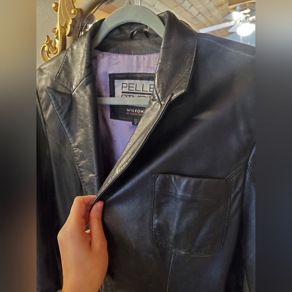 Pelle Studio Wilsons Black Leather Jacket - Picture 8 of 16